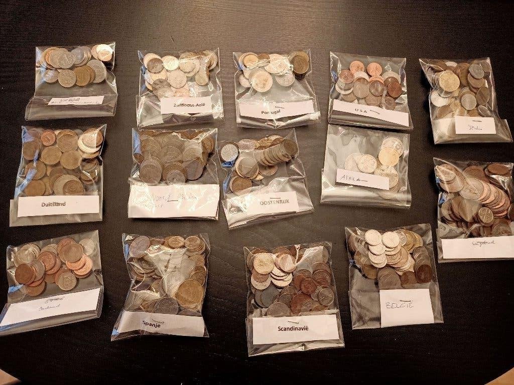 2,8 kg oude munten, Postzegels en Munten, Ophalen