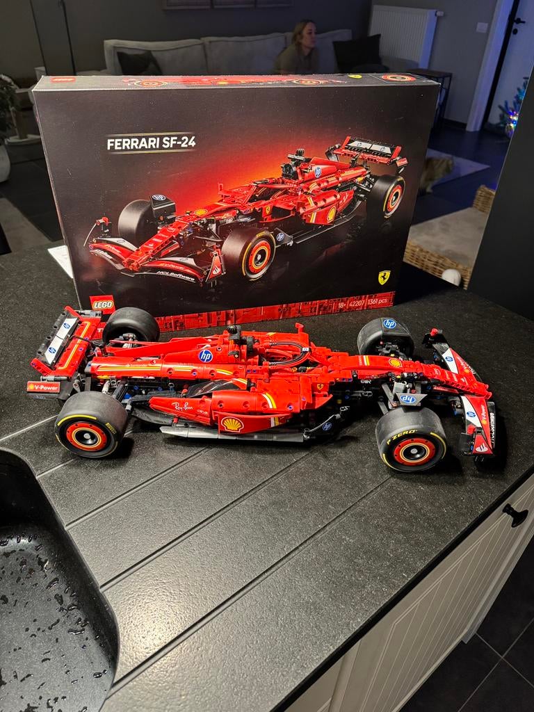 Lego Technic Ferrari SF24, Enlèvement, Comme neuf, Lego, Technic