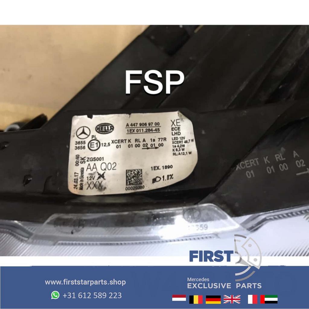 W447 VITO ILS LED KOPLAMP LINKS Mercedes LINKER KOPLAMP Inte, Gebruikt, -, Ophalen of Verzenden, -