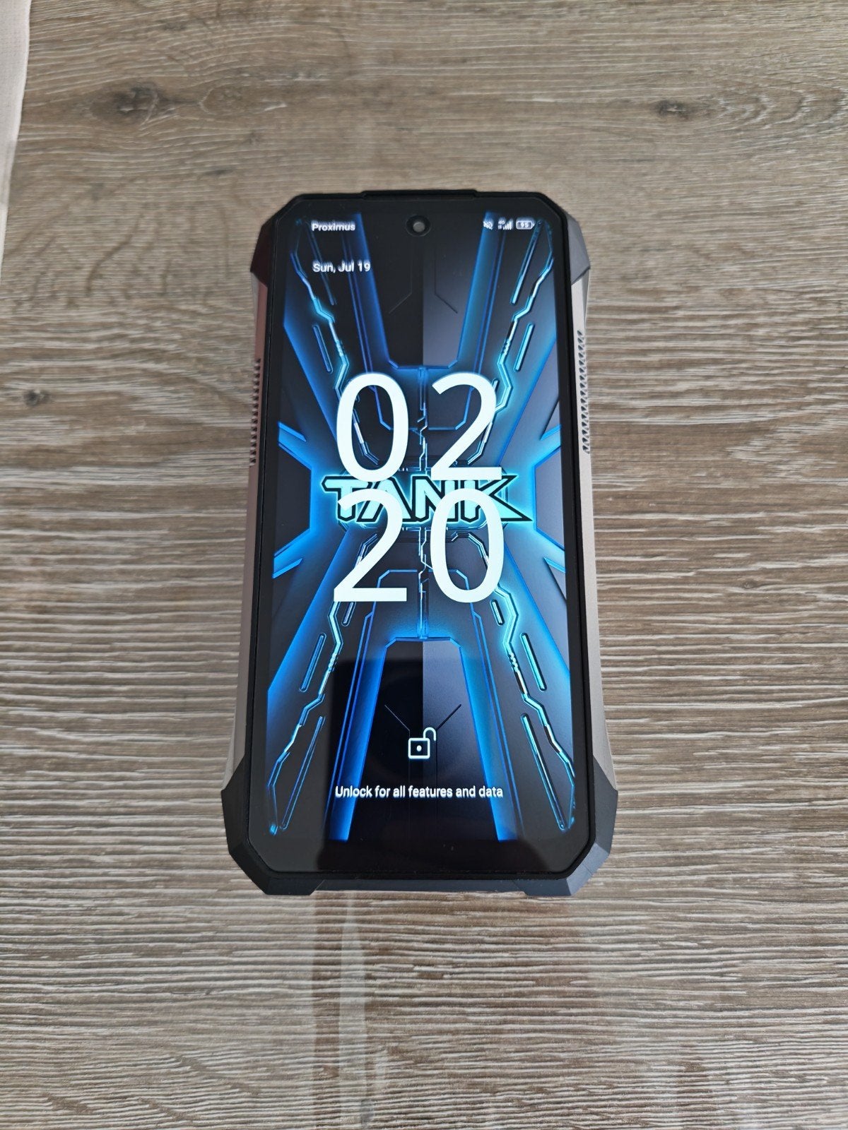 Unihertz 8849 Tank X Projector Rugged Smartphone, Telecommunicatie, Mobiele telefoons | Overige merken, Zo goed als nieuw, Zonder abonnement