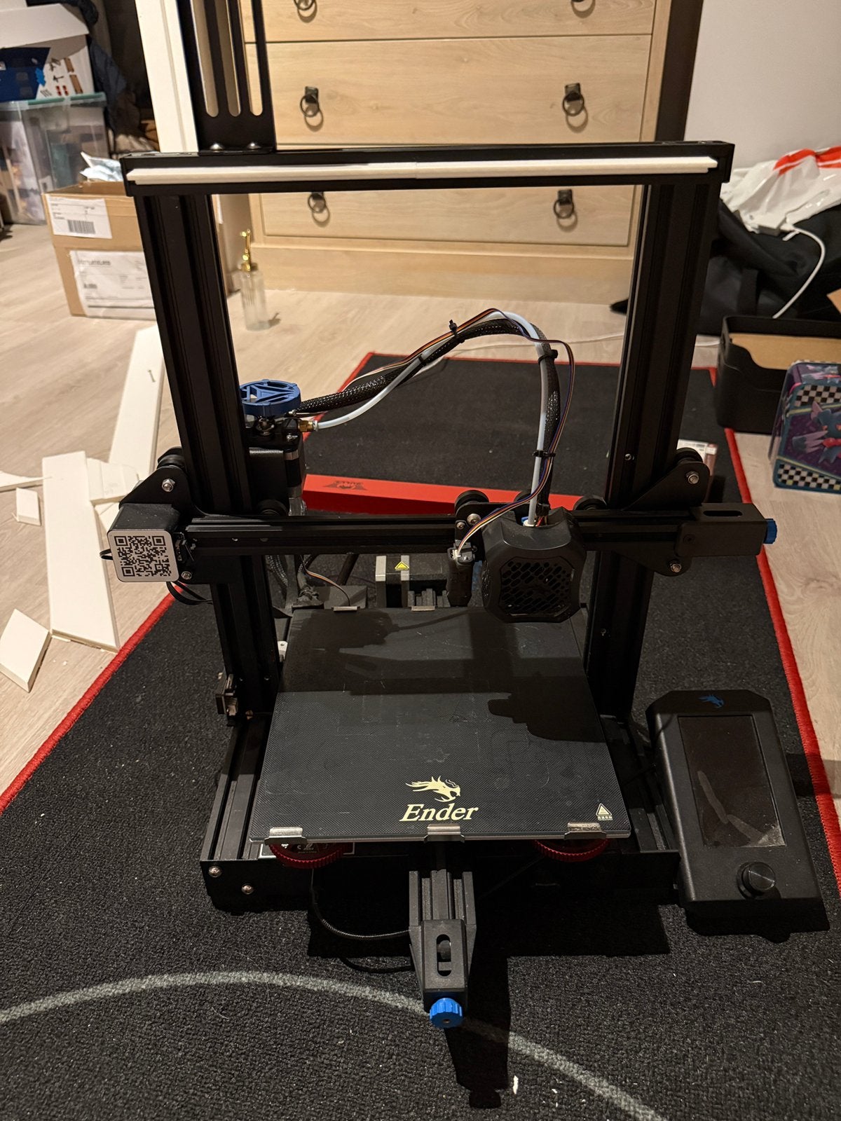 Creality Ender 3 v2 3d printer, Computers en Software, 3D Printers, Ophalen, Ingebouwde Wi-Fi, Gebruikt, Filament
