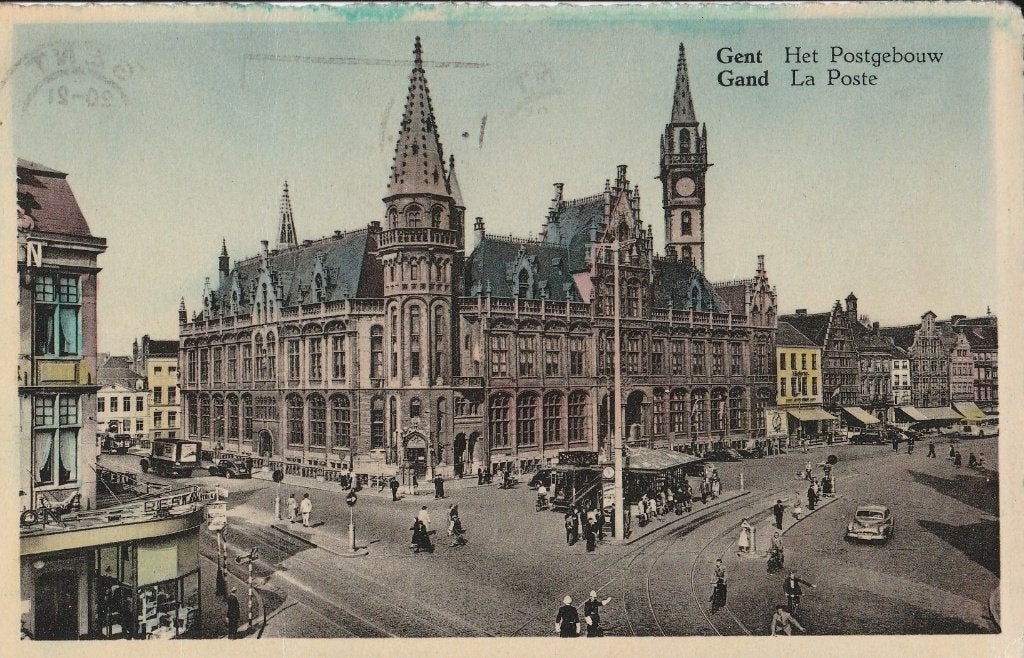 Gent, Ophalen of Verzenden, Voor 1920, Gelopen, Oost-Vlaanderen