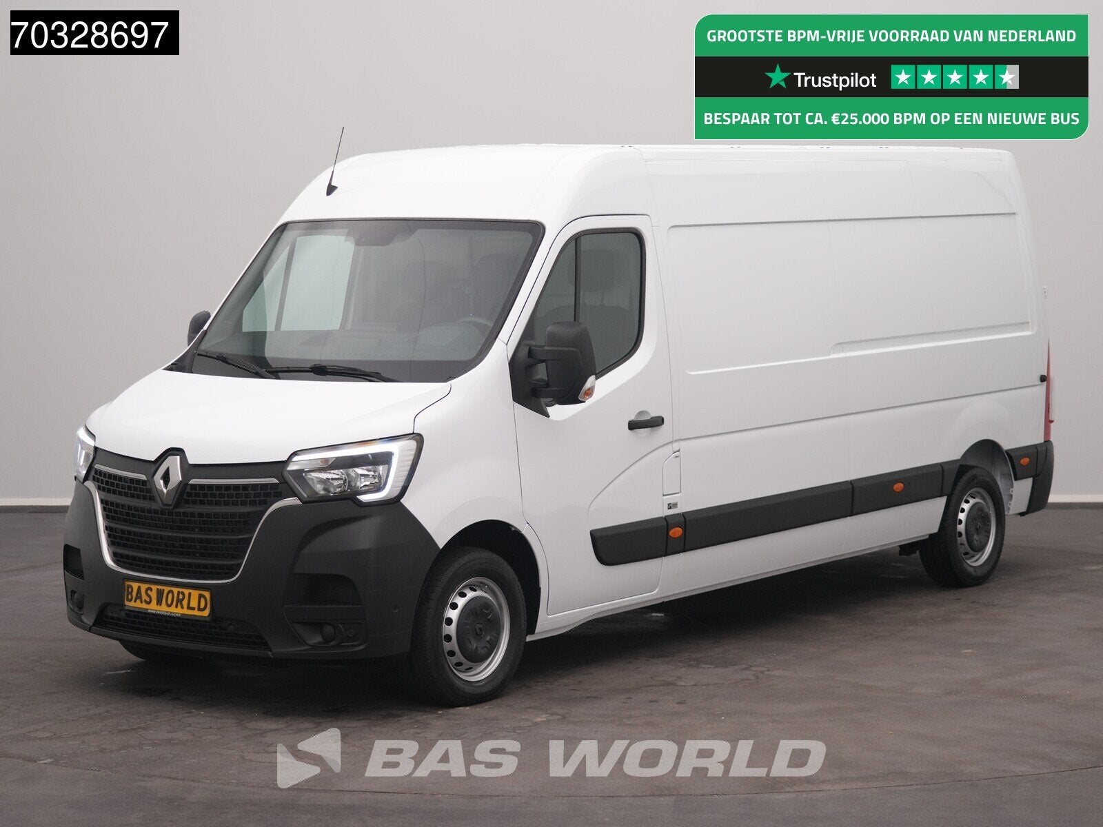 Renault Master 135PK L3H2 LED Airco Cruise Parkeersensoren v, Achat, Euro 6, Entreprise, 2500 kg