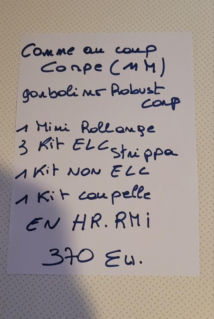 Canne a pêche garbolino carbonne, Enlèvement