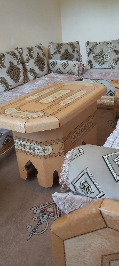 Magnifique Salon Marocain Complet – Parfait État !, Maison & Meubles, Enlèvement