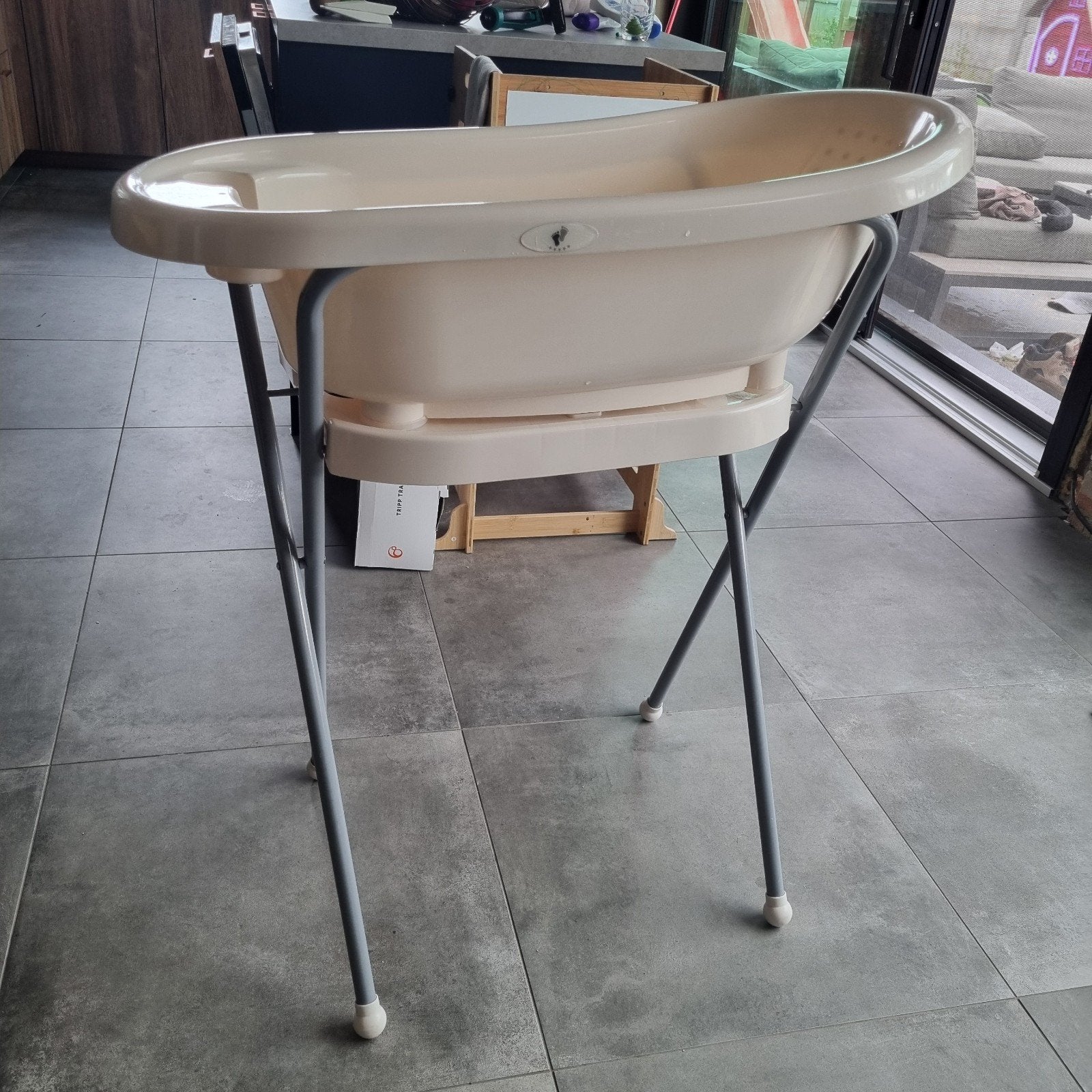 Babybadje op staander, Enfants & Bébés, Bains & Soins, Enlèvement