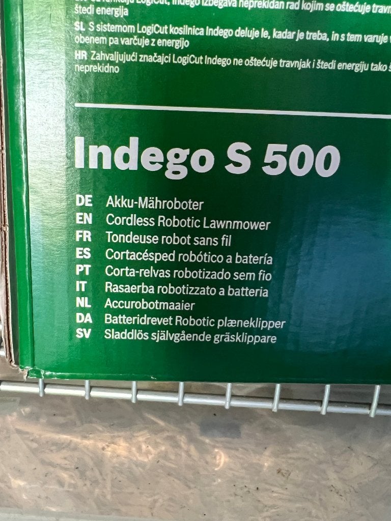 bosch indego 500 s robotmaaier, Tuin en Terras, Ophalen, Gebruikt, 20 tot 25 cm, Bosch