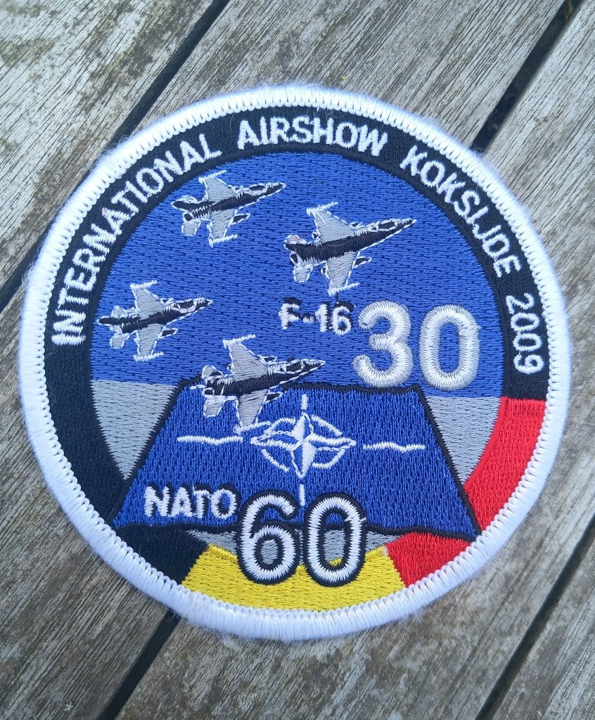 International airshow Koksijde 2009, Verzamelen, Verzenden, Luchtmacht, Embleem of Badge