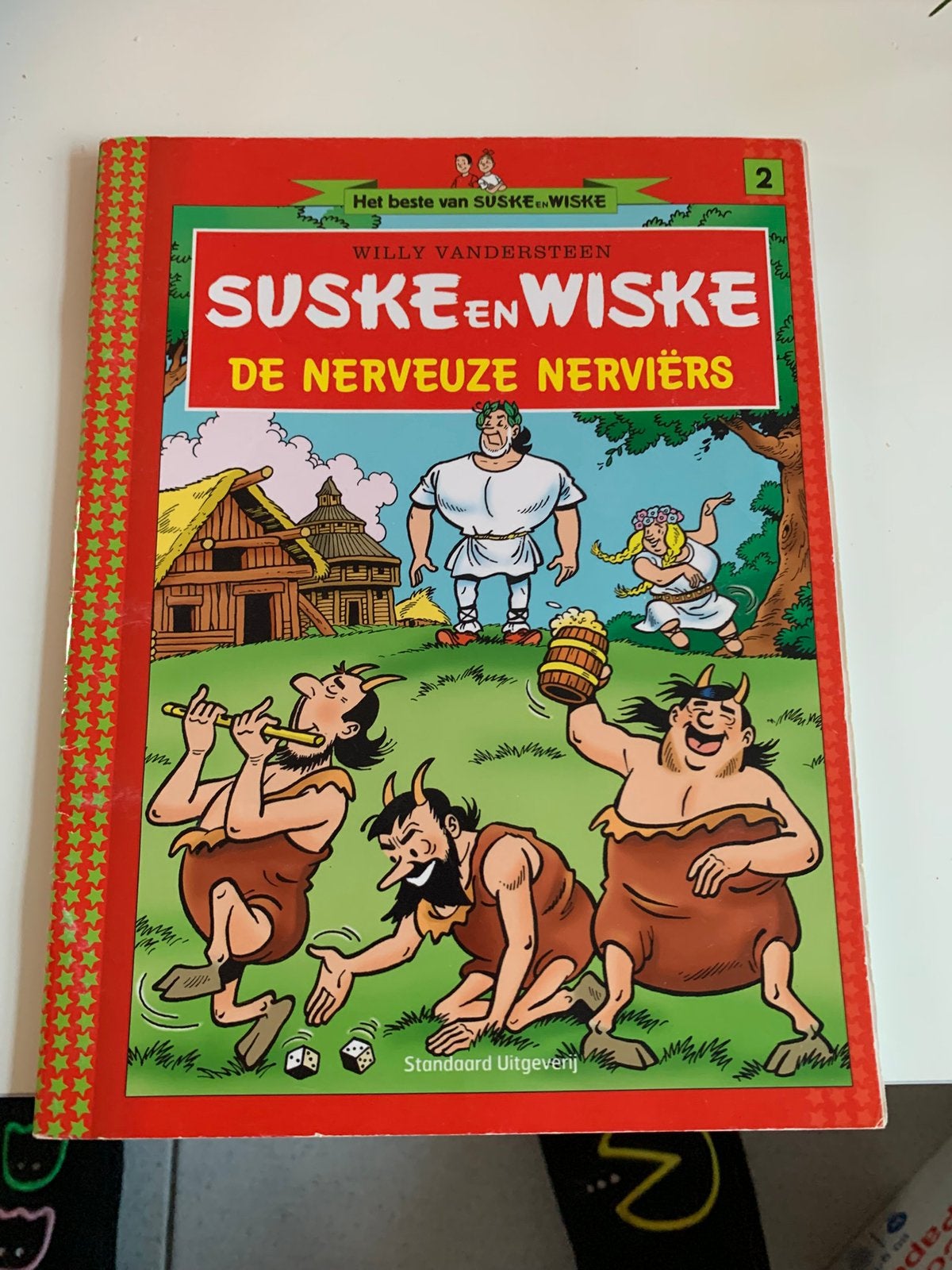 Suske en Wiske - De nerveuze Nerviërs, Boeken, Ophalen of Verzenden, Zo goed als nieuw