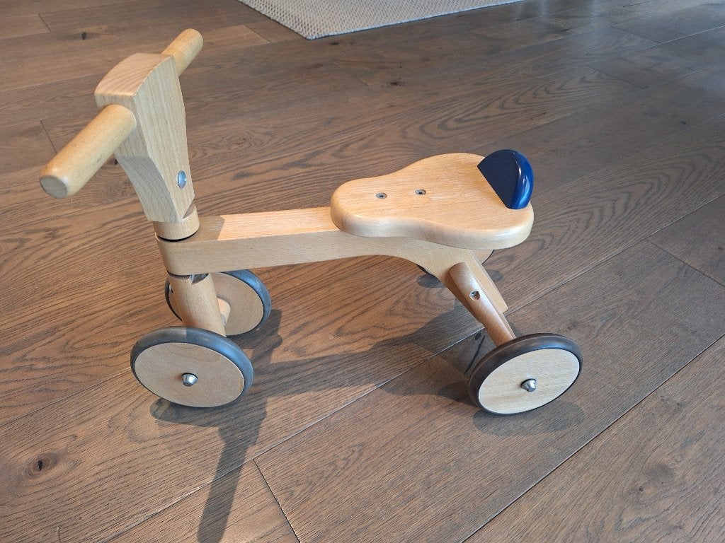 Houten loopfiets voor peuter, Kinderen en Baby's, Ophalen, Gebruikt, Rij- of Hobbelspeelgoed