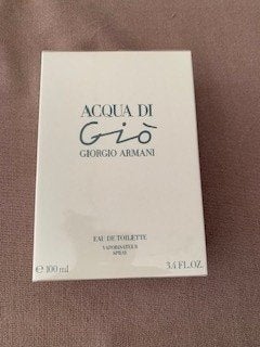 Nieuwe doos eau de toilette Acqua di gió, Verzamelen, Parfumverzamelingen, Ophalen, Nieuw, Parfumfles, Gevuld
