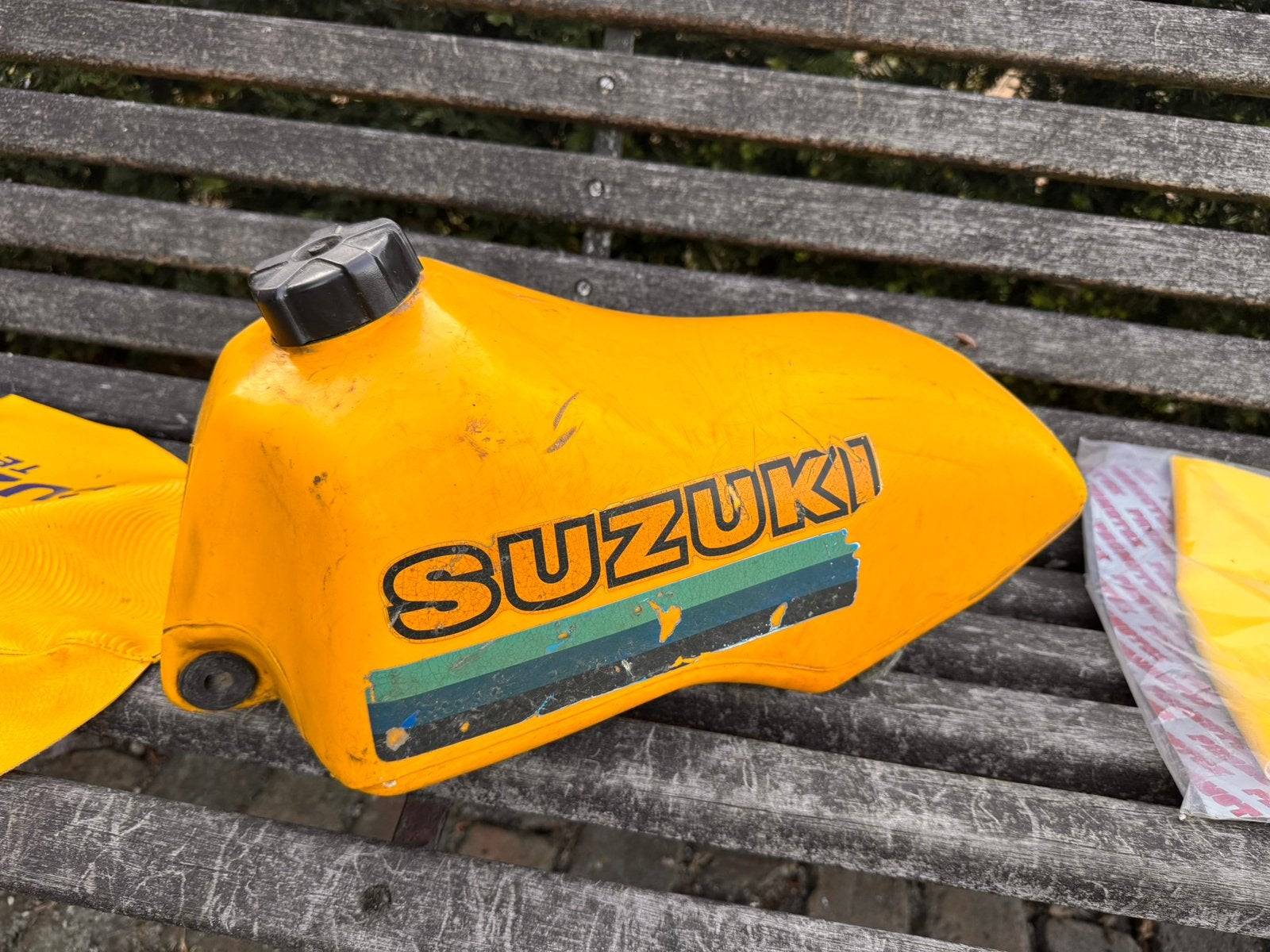 Tank Suzuki RM 125 1981-1983, Ophalen of Verzenden, Gebruikt