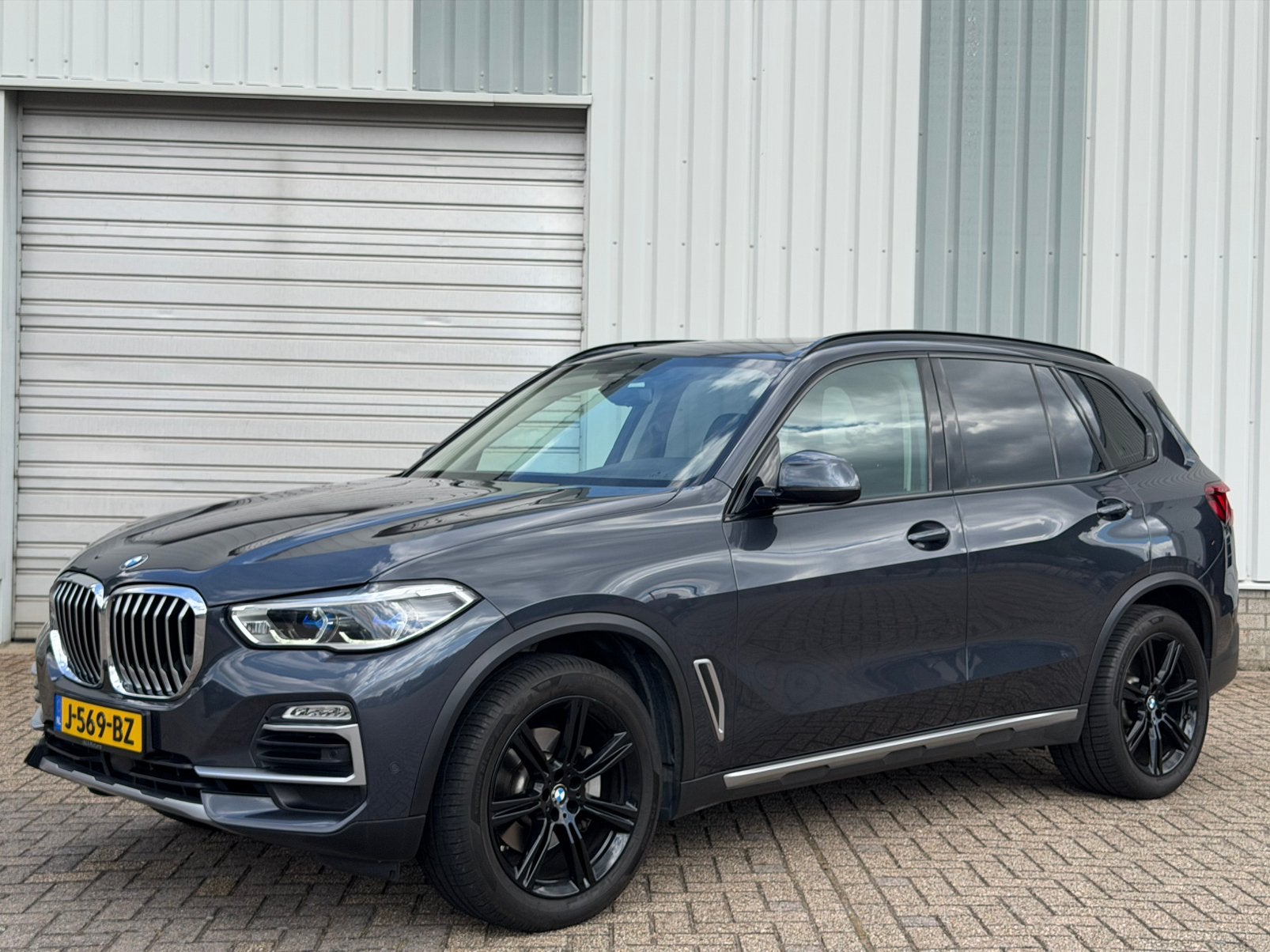 BMW X5 xDrive 30d High Executive | Softclose | HUD | Laser, Autos, Cuir, Argent ou Gris, Achat, Phares entièrement LED