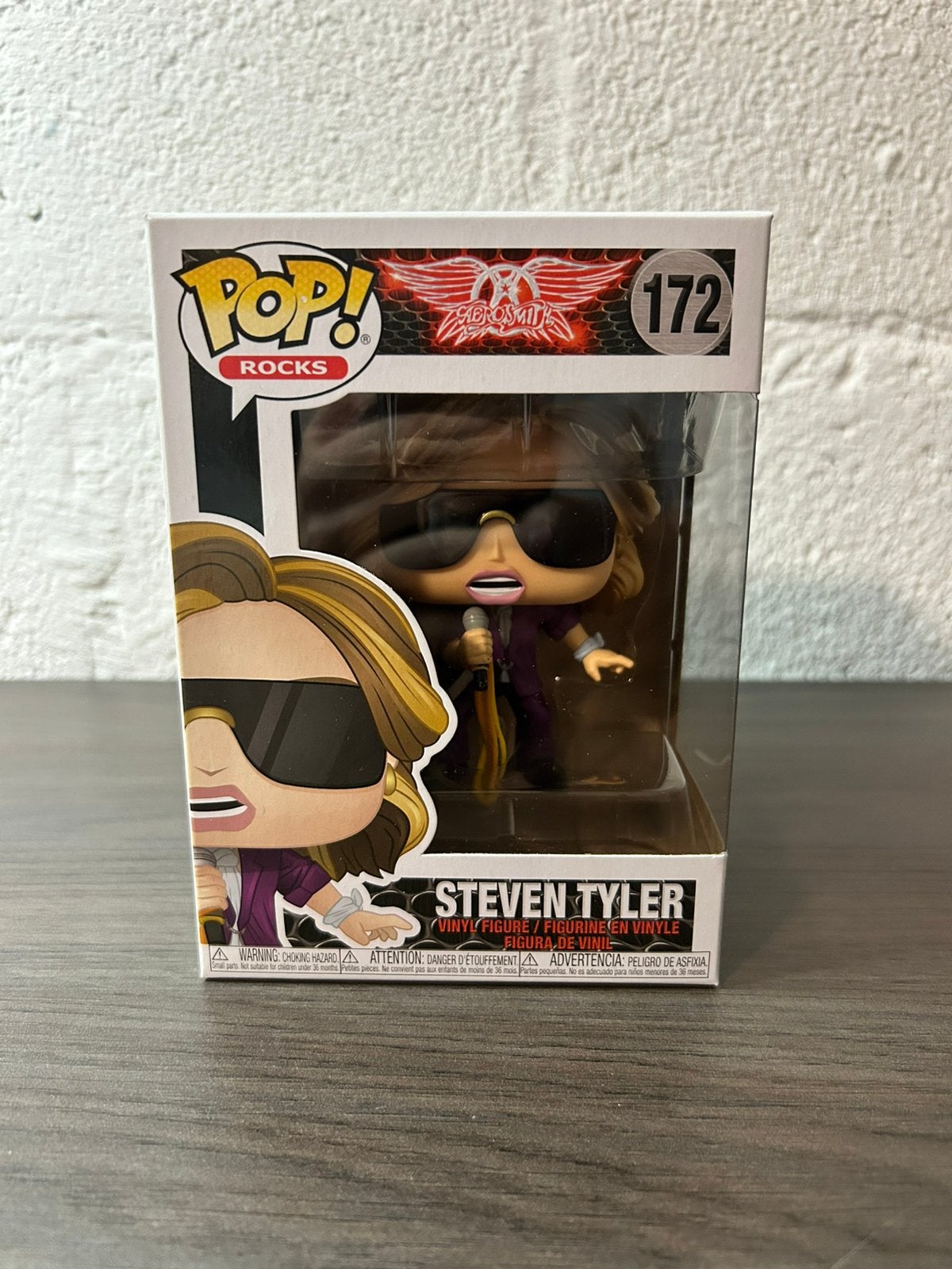 Funko Pop! Rocks: Aerosmith - Steven Tyler #172, Ophalen of Verzenden, Nieuw