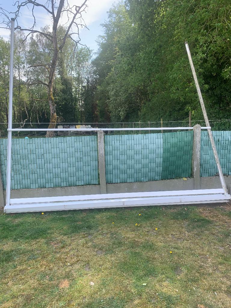 Zonnewering voor op een veranda dak, Tuin en Terras, Ophalen, Gebruikt