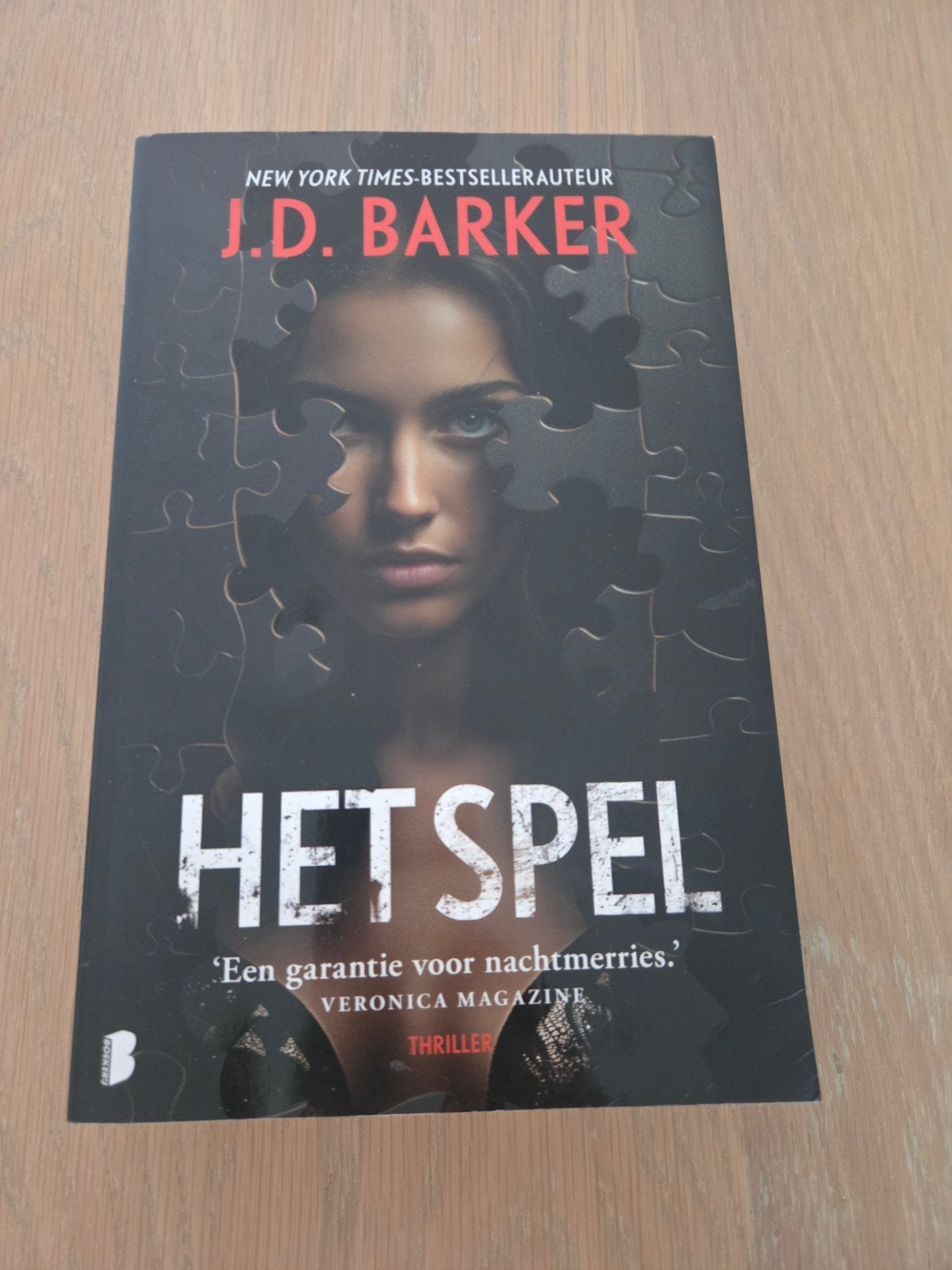 J.D. Barker - Het spel, Boeken, Ophalen, J.D. Barker, Nederland