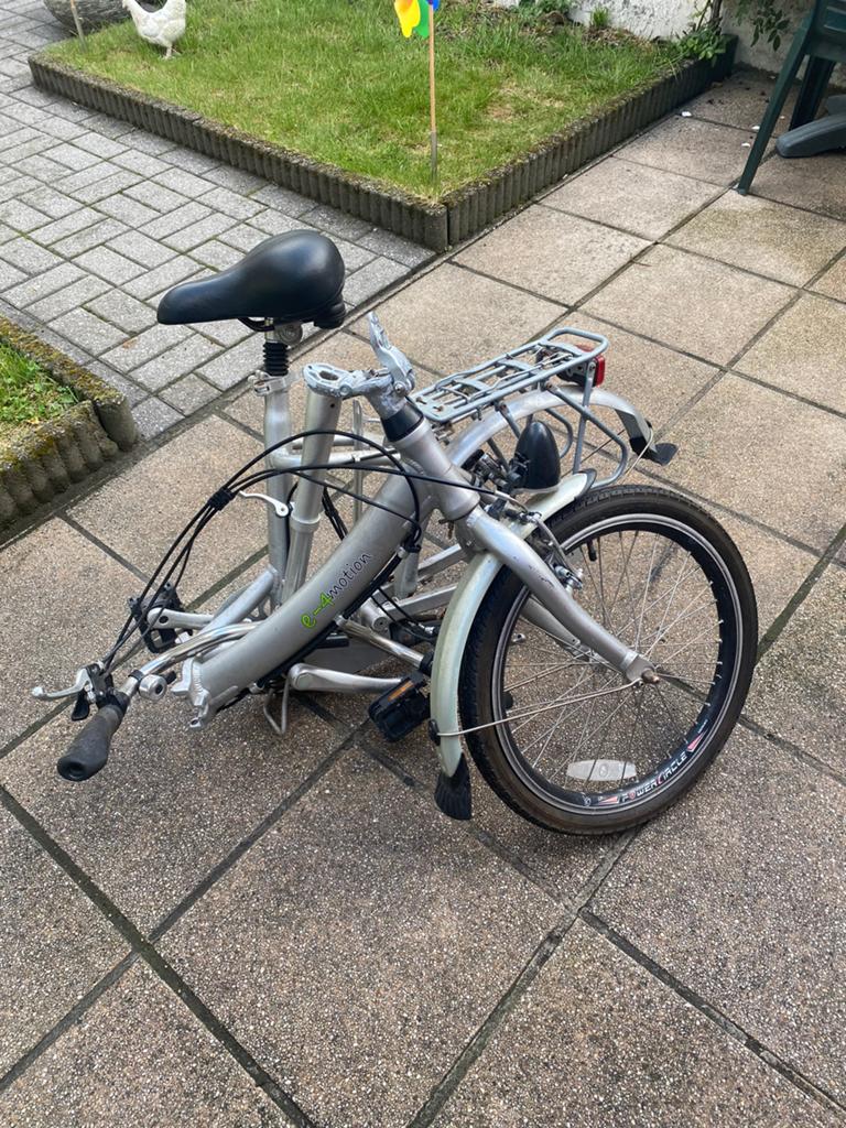ELEKTRISCHE PLOOIFIETS 🚴, Ophalen, Zo goed als nieuw