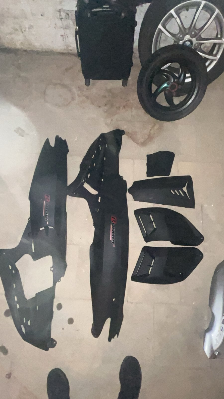 Gilera runner DMP kappenset, Ophalen
