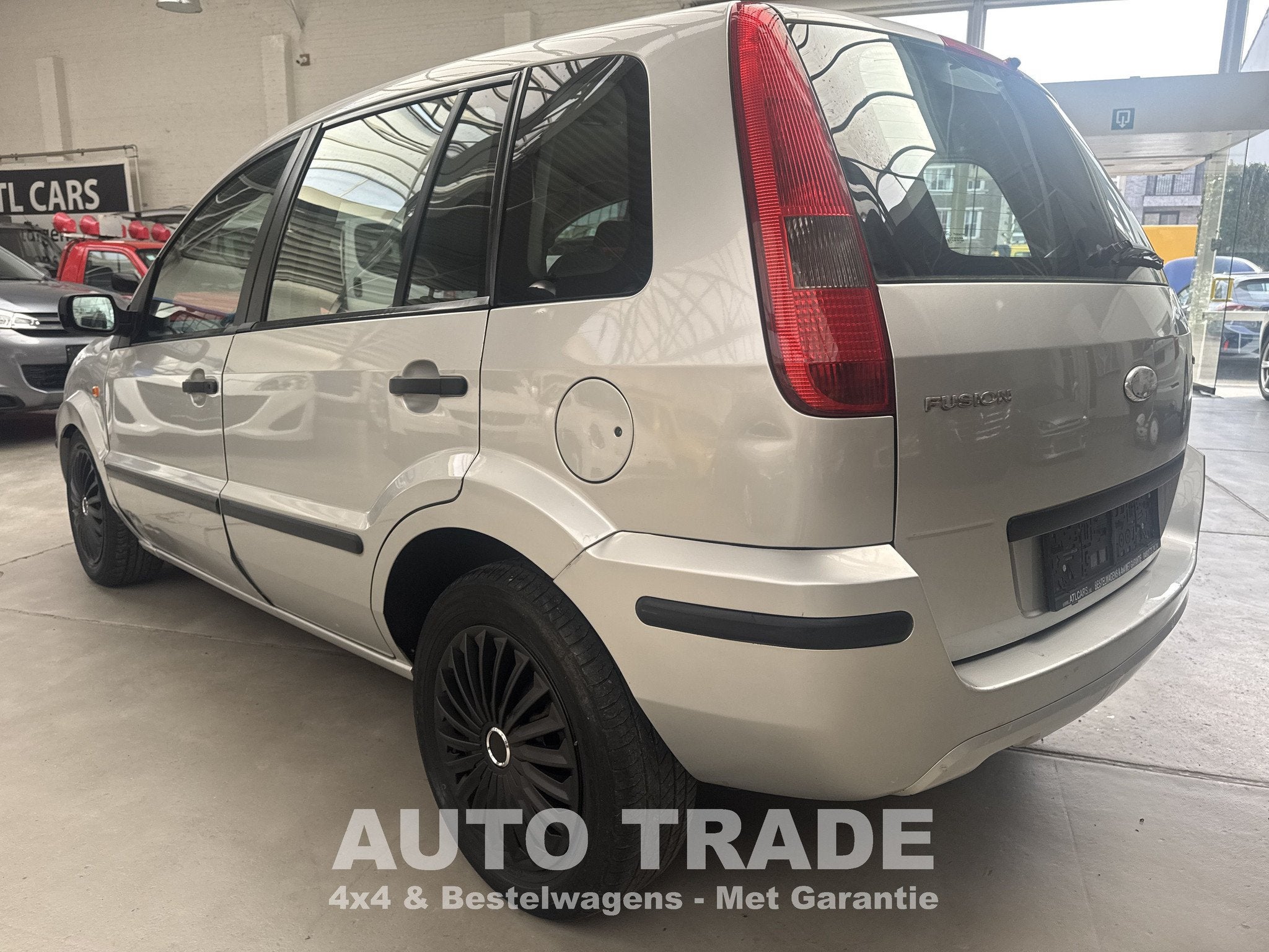 Ford Fusion 1.6 Diesel | 1j garantie | Keuring | Carpass, Autos, Ford, Argent ou Gris, 90 ch, Boîte manuelle, Noir