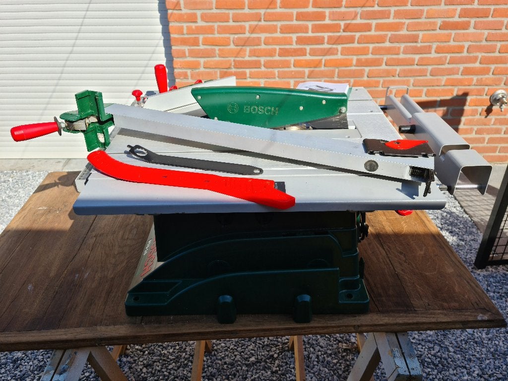 zaagtafel  Bosch PTS 10 (met onderstel), Ophalen, Zo goed als nieuw, Cirkelzaag, Bosch Professional