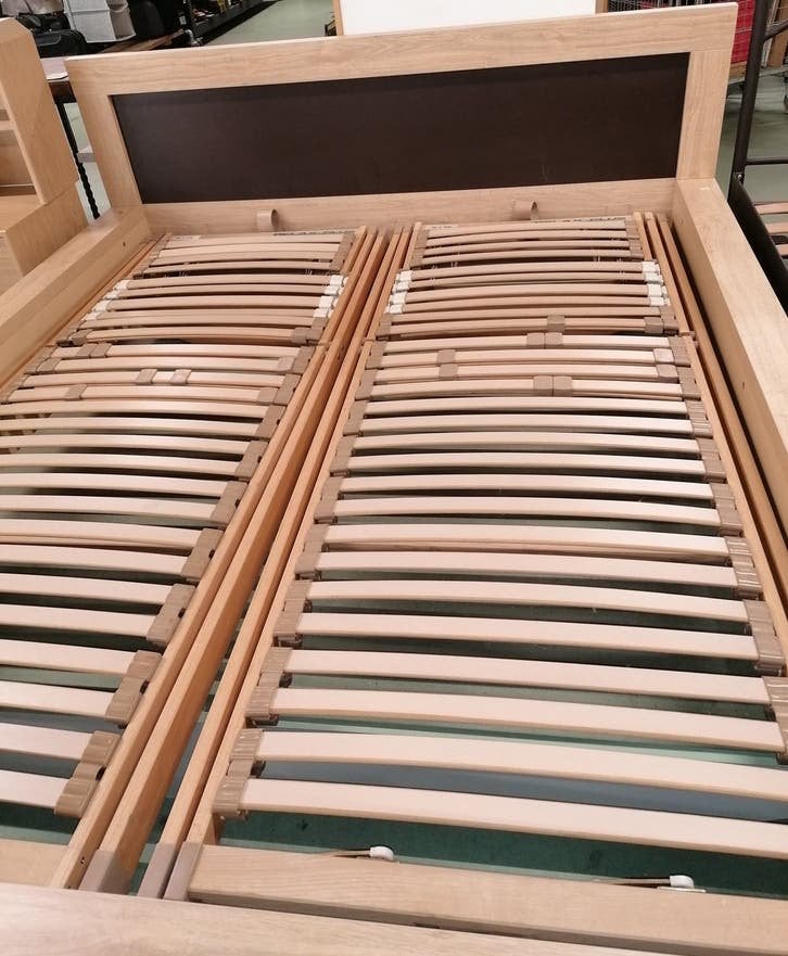 2 herstelbare latenbodems, Huis en Inrichting, Slaapkamer | Matrassen en Bedbodems, Ophalen, Tweepersoons, Zo goed als nieuw, 80 cm