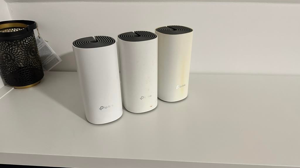 TP LINK - DECO E4 - 3 stuks - mesh internet, Informatique & Logiciels, Amplificateurs wifi, Comme neuf, Enlèvement ou Envoi
