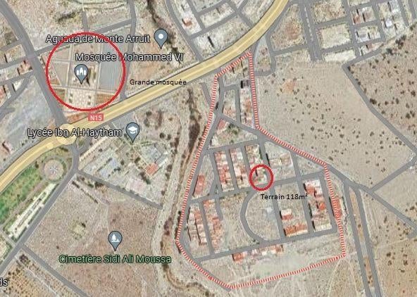 Terrain titré al araoui (Nador), France, Jusqu'à 200 m²
