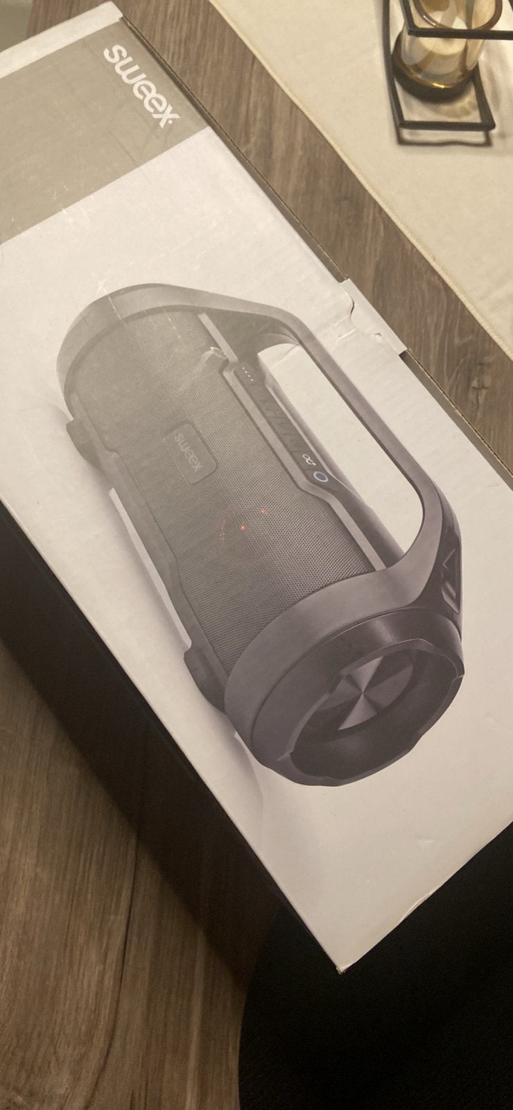 Sweex bleutooth party boombox, Ophalen, Zo goed als nieuw