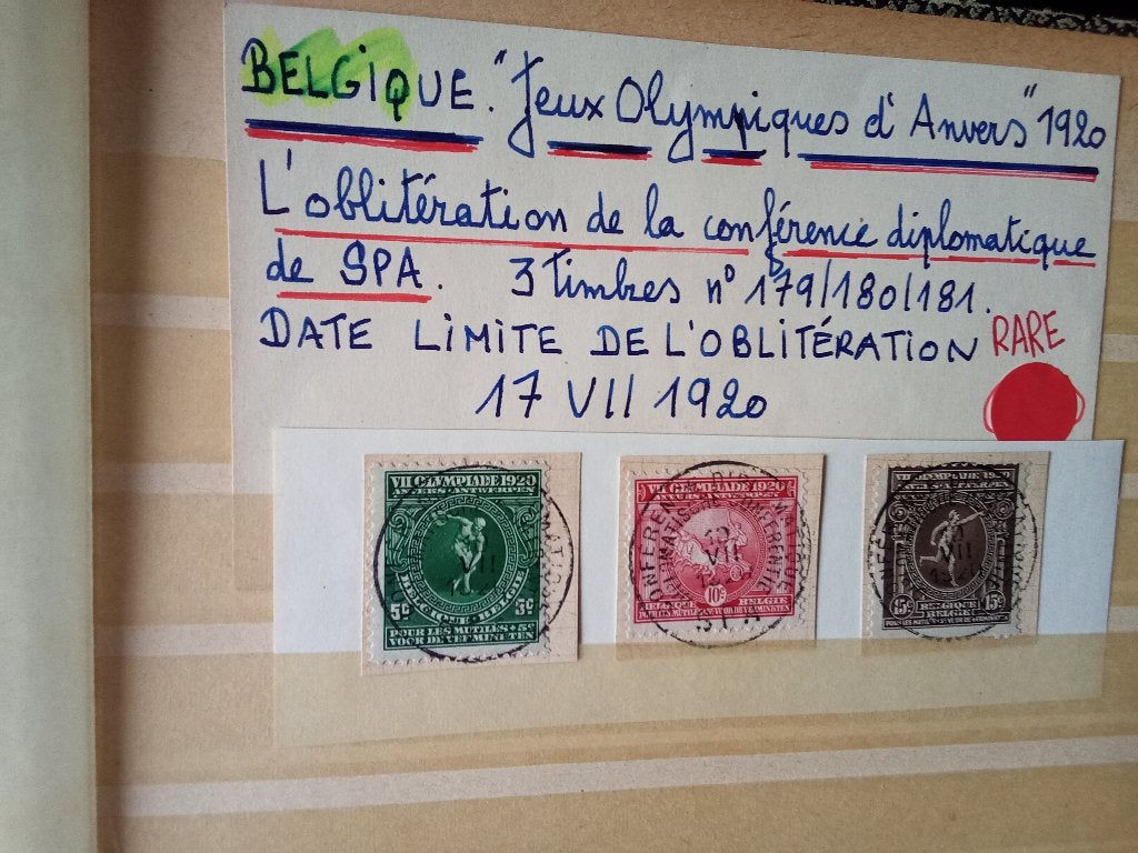TIMBRES BELGIQUE, Enlèvement ou Envoi
