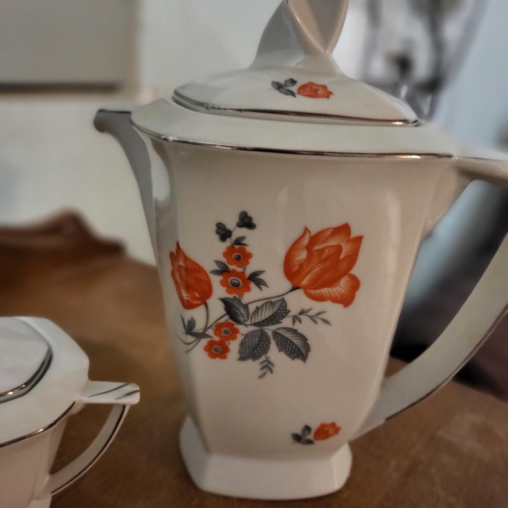 Koffieservies, Ophalen, Zo goed als nieuw, Overige stijlen, Porselein
