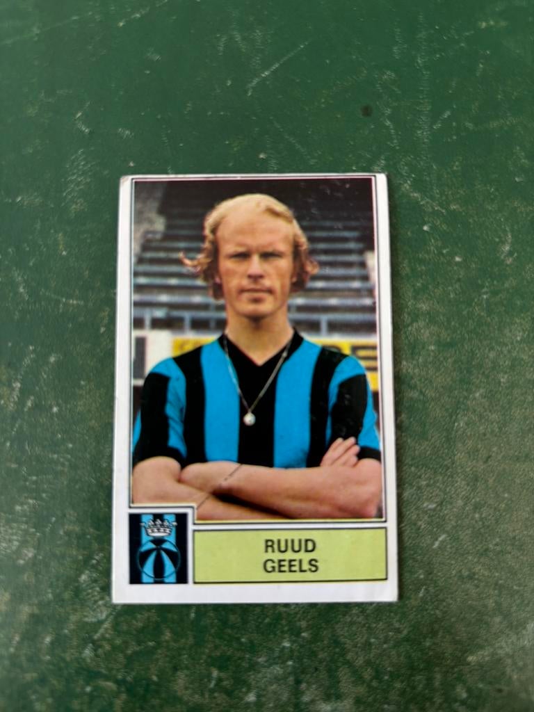 Panini plaatje Ruud Geels Club Brugge Football 72-73, Verzamelen, Verzenden, Zo goed als nieuw