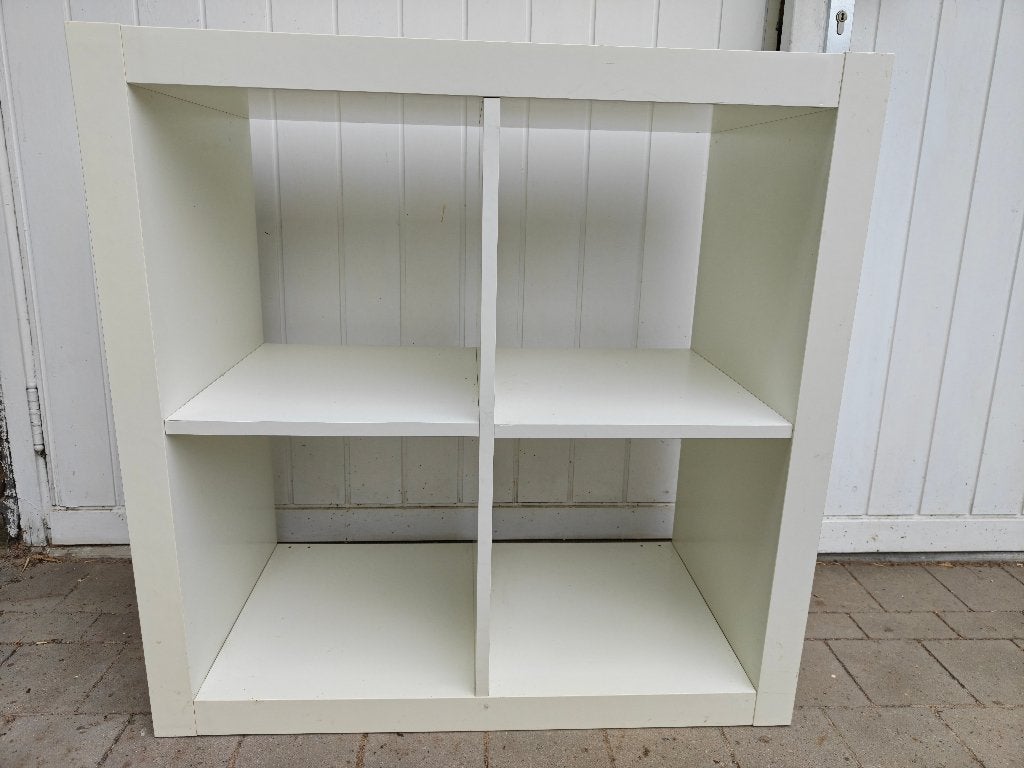 Armoire IKEA KALLAX 2x2 — Blanche, Enlèvement, Comme neuf