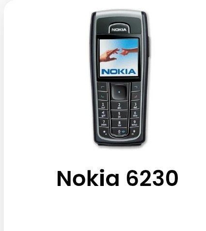 Téléphone portable Nokia 6230, Moins de 3 mégapixels, Enlèvement ou Envoi, Classique ou Candybar, Clavier physique