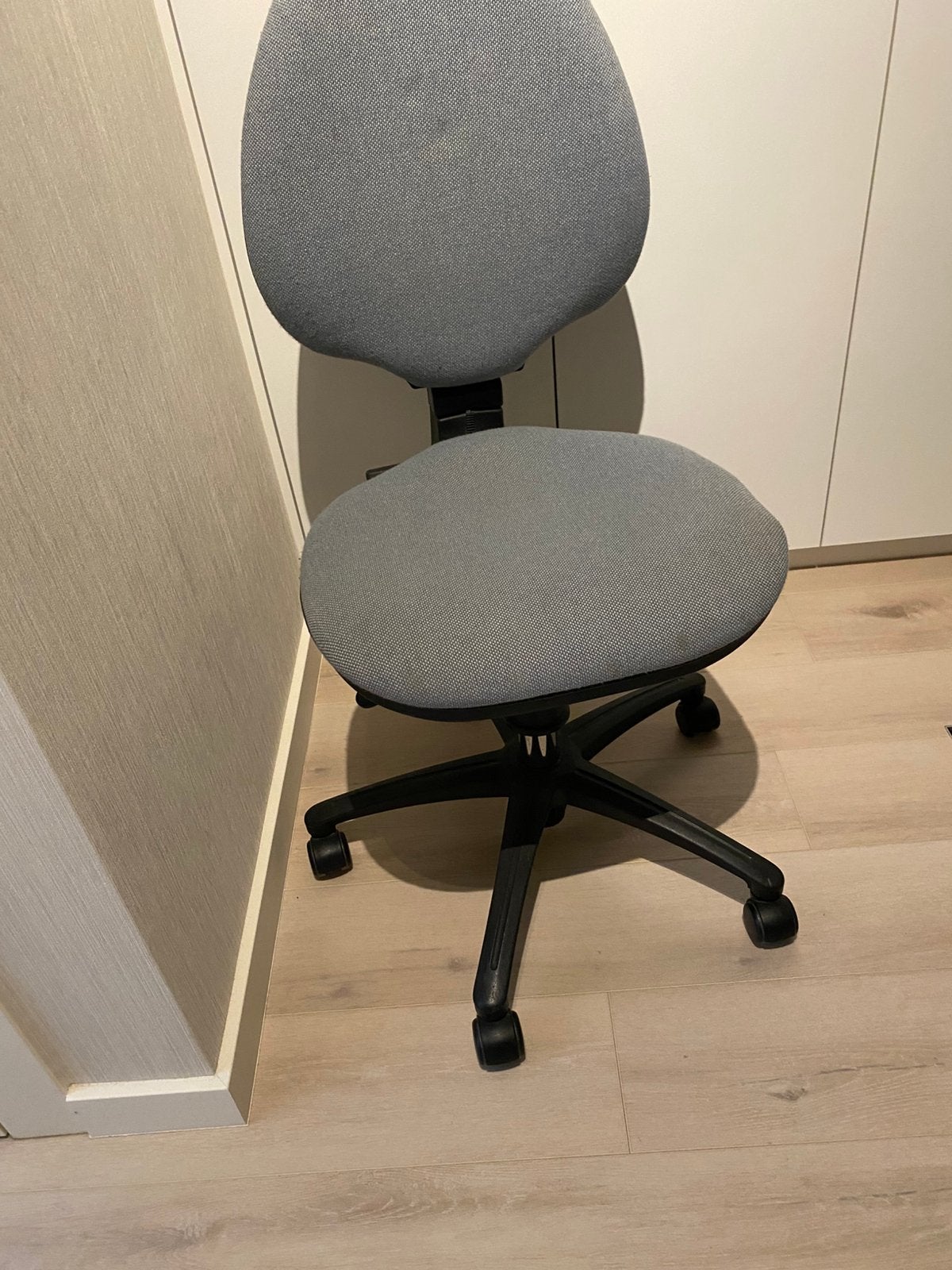 Bureaustoel, Maison & Meubles, Chaises de bureau, Gris, Chaise de bureau de gaming, Enlèvement, Utilisé