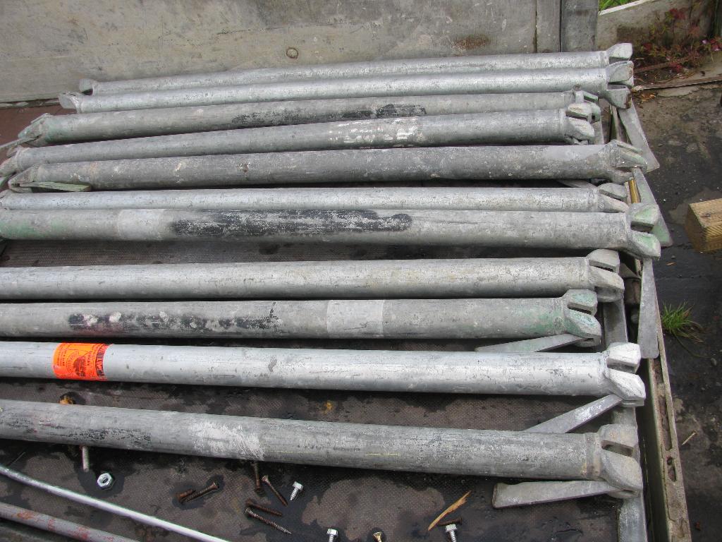 layher stelling, Bricolage & Construction, Échafaudages, Enlèvement, Utilisé, Échafaudage de façade