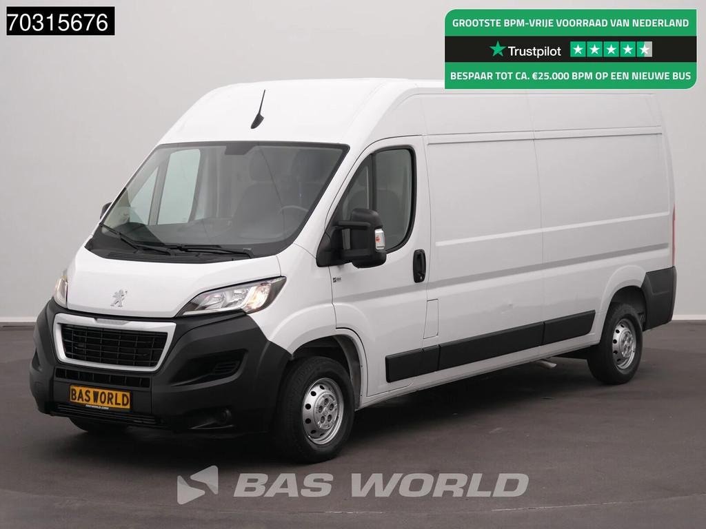 Peugeot Boxer 140PK L3H2 Airco Cruise Parkeersensoren Euro6, Auto's, Stof, Gebruikt, Euro 6, 4 cilinders