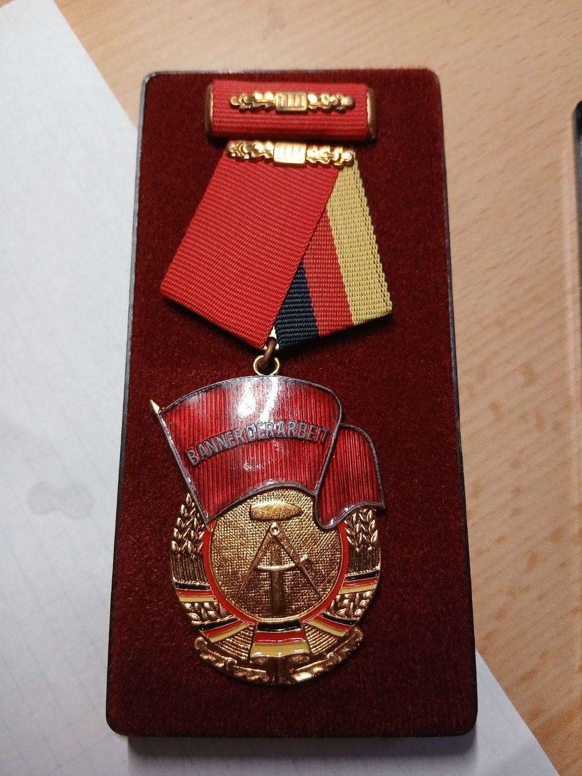 Ddr-medaille. Vier echte diensten, Ophalen of Verzenden