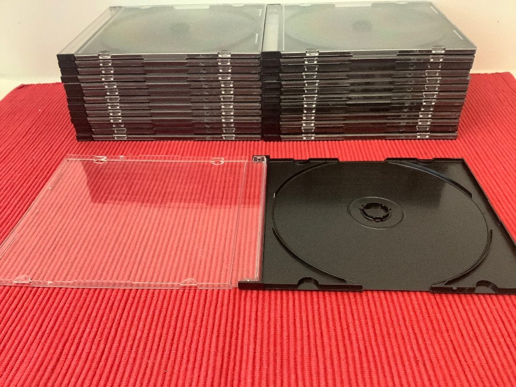 Gevraagd lege cd’tjes doosjes met houdertjes, Enlèvement ou Envoi, Utilisé, Autres genres, Autres types