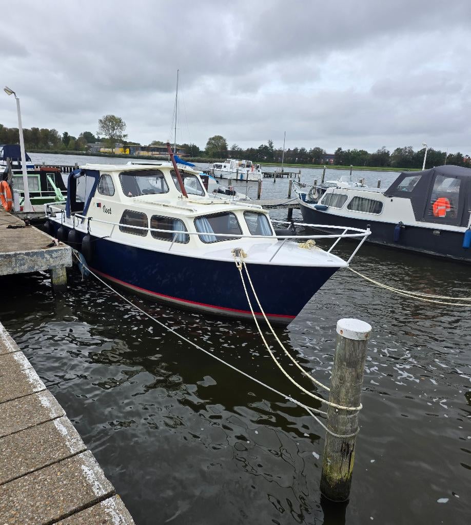Te koop Marnekruiser 800 met boegschroef., 30 à 50 ch, Diesel, Acier, Enlèvement
