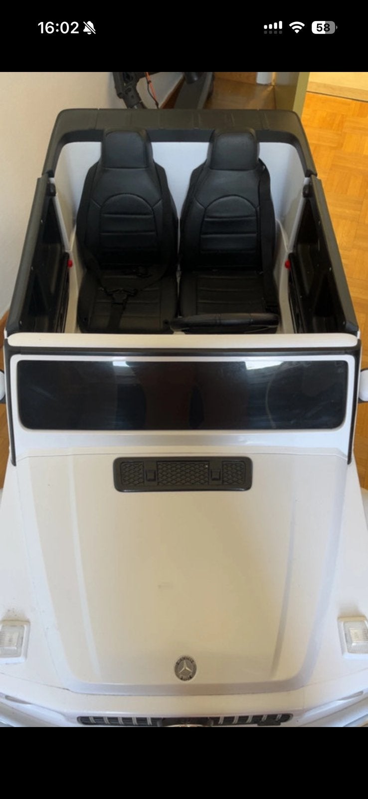 electrische kinder auto Mercedes, Ophalen, Gebruikt