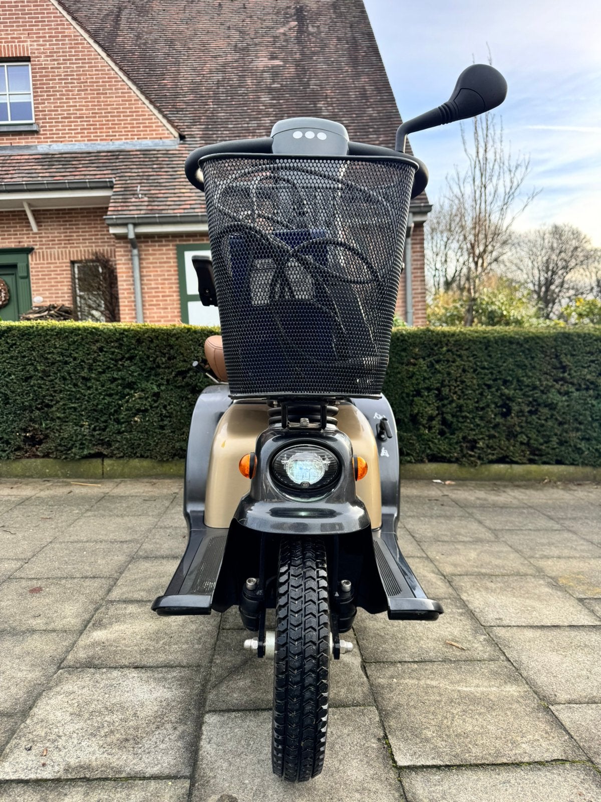 Scootmobiel L & M Mezzo Elegance Voiturette électrique PMR, Enlèvement ou Envoi, Pliant, Comme neuf, Fauteuil roulant électrique