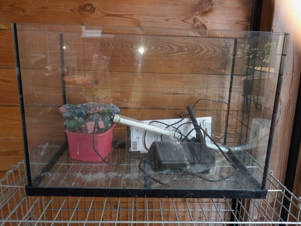 aquarium, Enlèvement, Couvercle inclus, Utilisé, Autres types