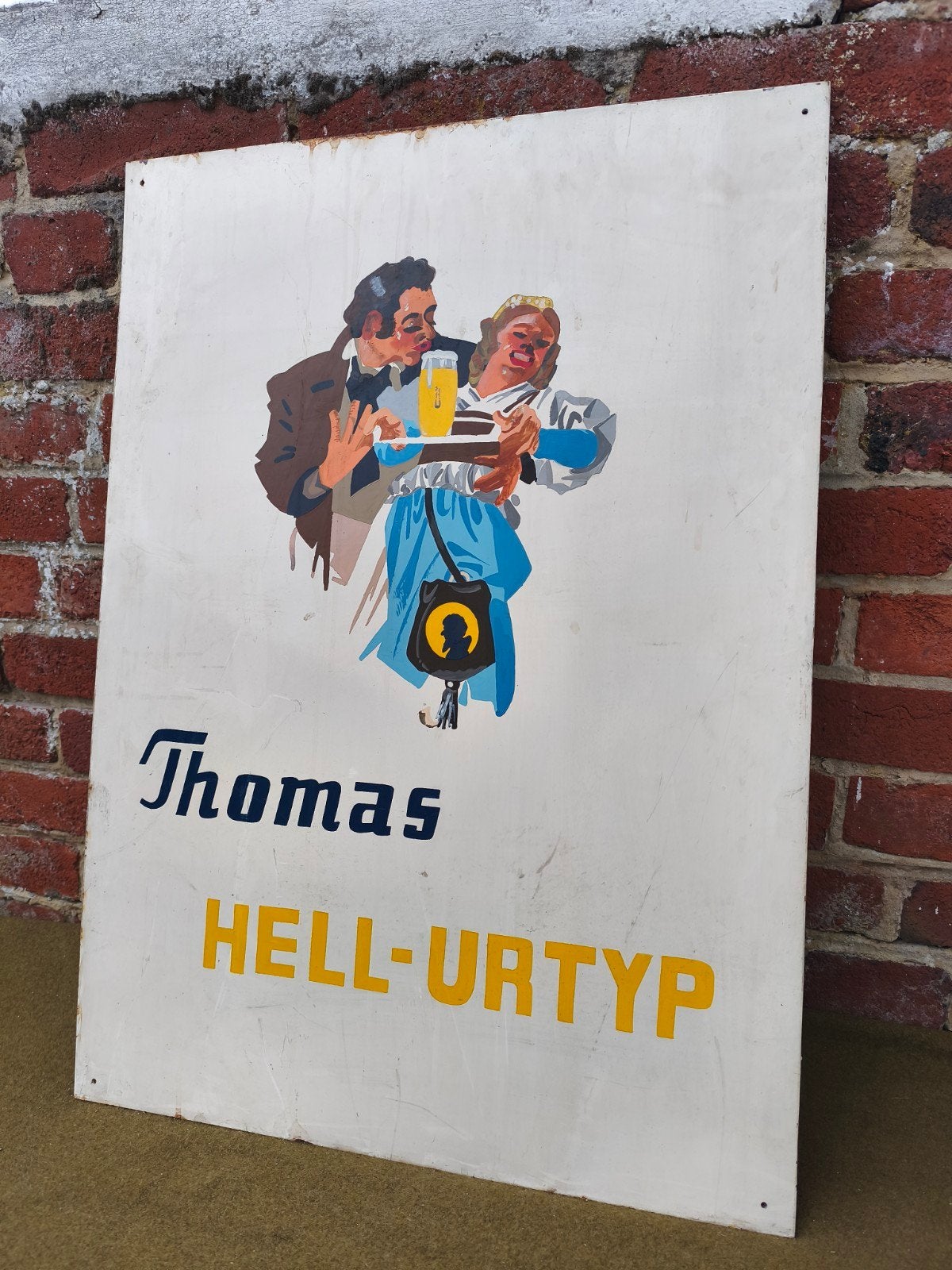 tôle peinte thomas hell urtyp, Enlèvement ou Envoi