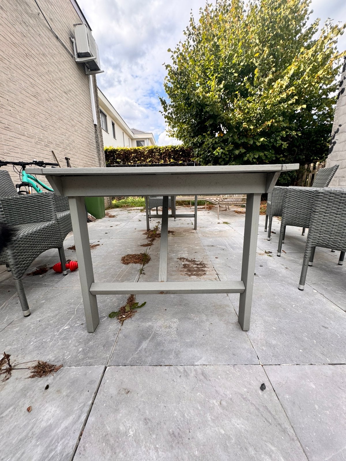 Tuinset met tafel, Tuin en Terras, Ophalen, Zo goed als nieuw