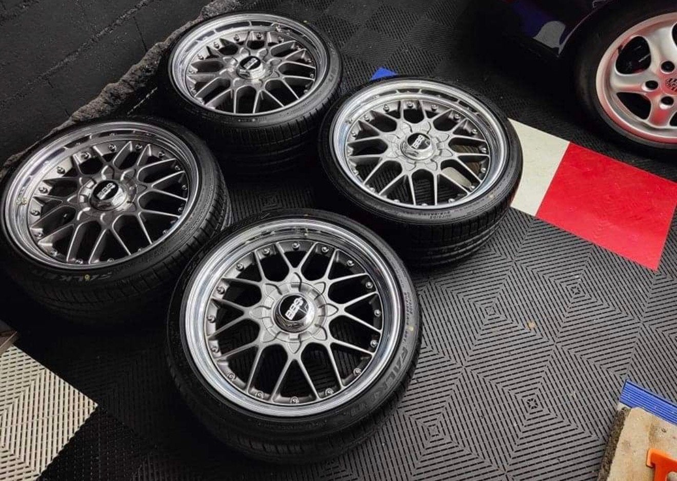 3 delige BBS RS 2 19 inch VW Scirocco Audi A5 Mercedes w126, Ophalen