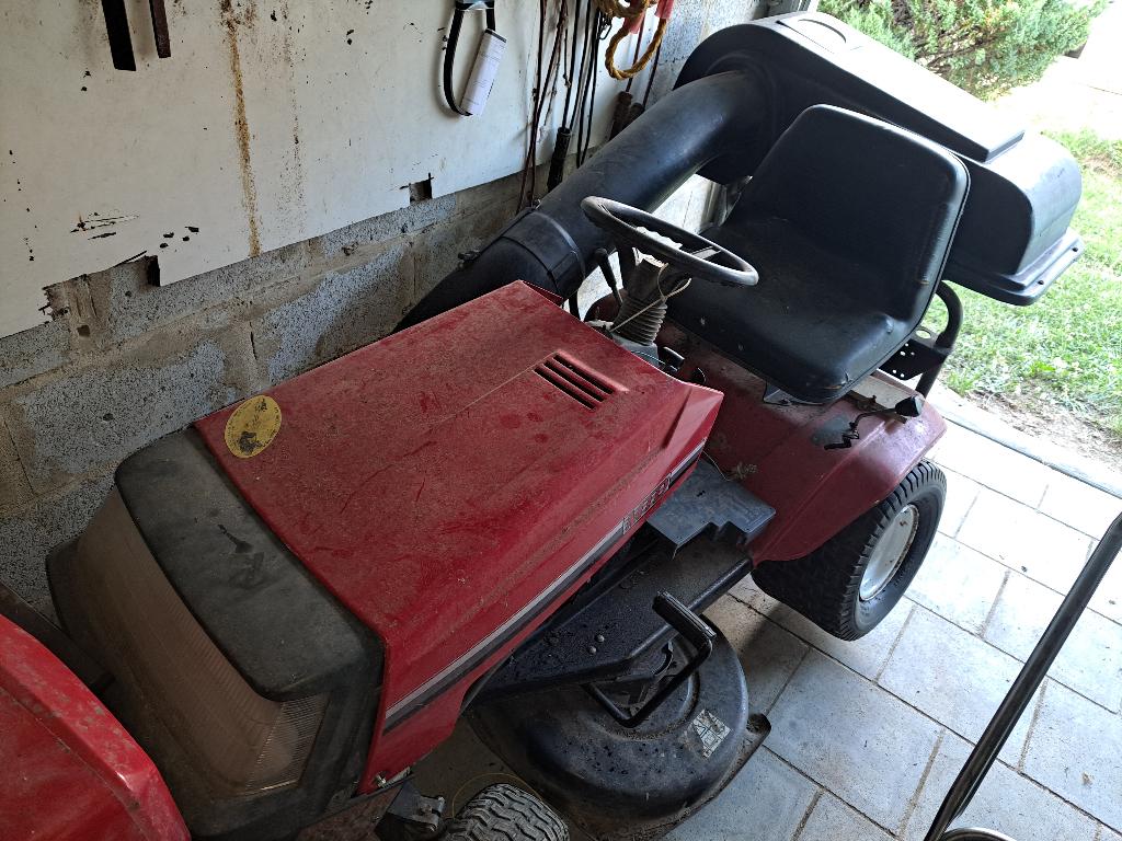 Tracteur tondeuse, MTD, Démarrage électrique, Enlèvement, Utilisé