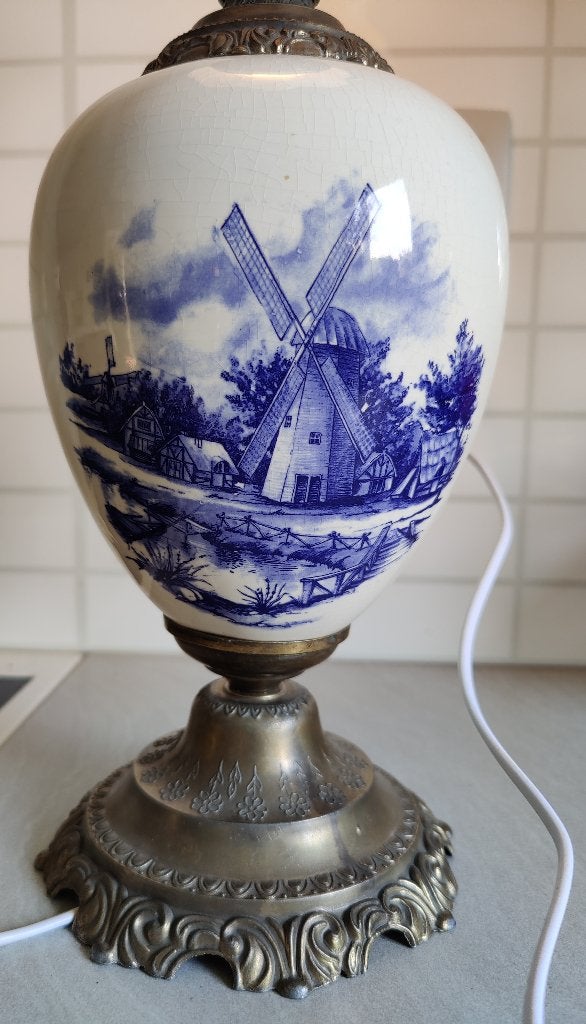 antieke lampadaire, Ophalen