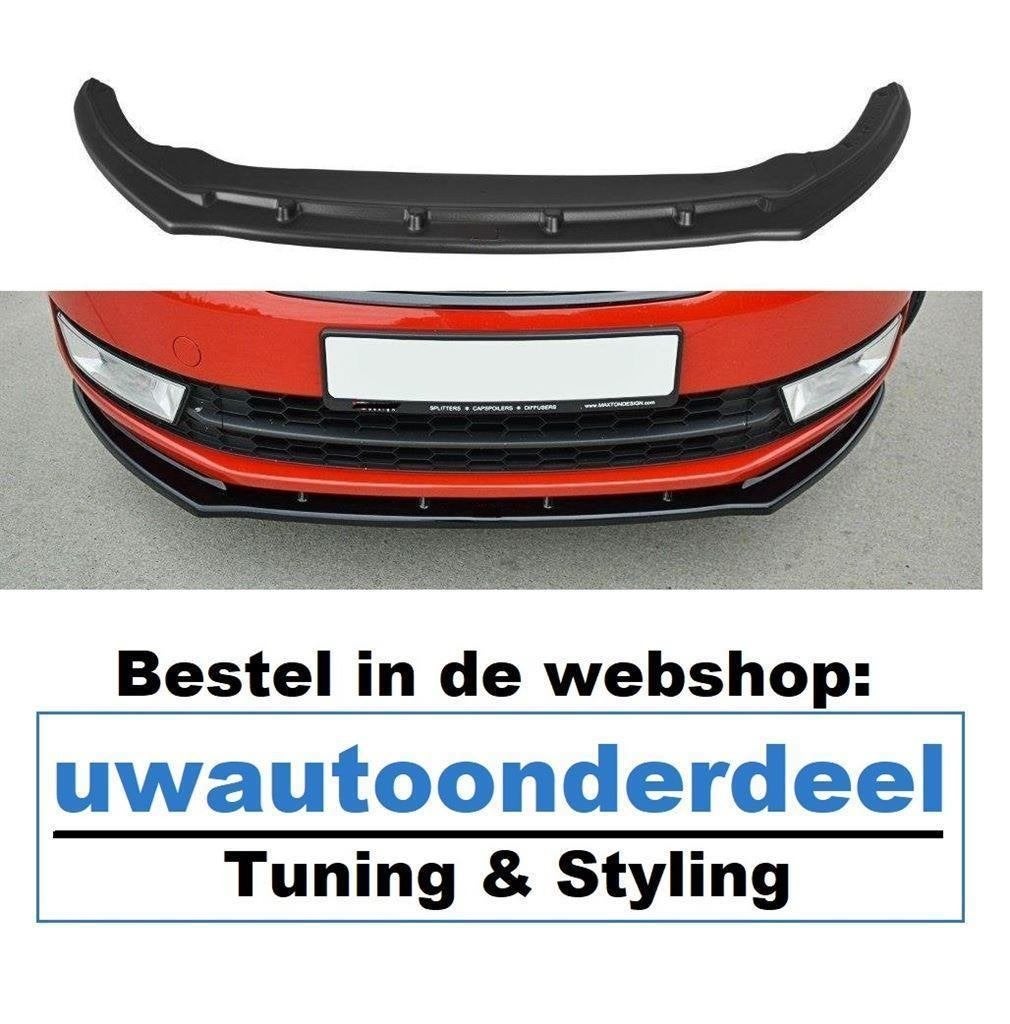 Spoiler Splitter Tuning Voor Skoda Rapid Rs Tdi Tsi Dsg Skir, Verzenden