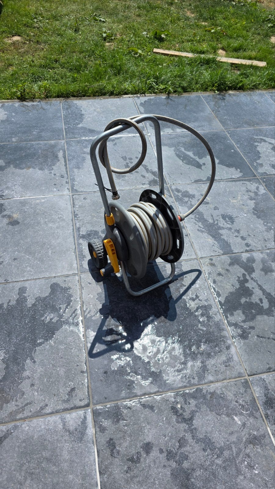 Dévidoir Hozelock avec tuyau d'arrosage 25m, Jardin & Terrasse, Enlèvement, Tuyau d'arrosage