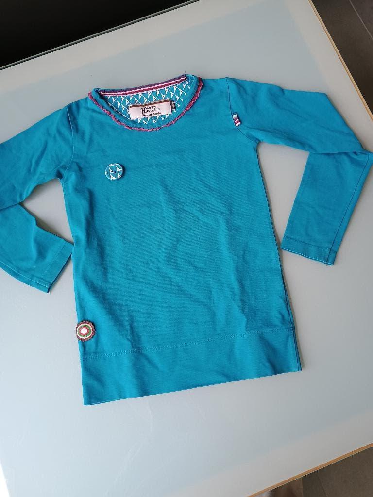shirt lange mouw 4funkyflavours maat 110/116, Ophalen, Gebruikt, Meisje, Shirt of Longsleeve